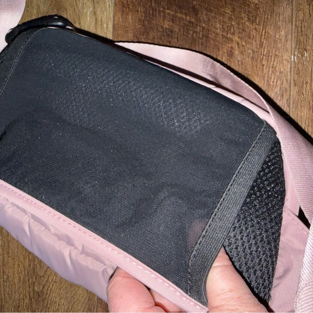 Colugo Pink multipurpose bag stroller crossbody fanny pack